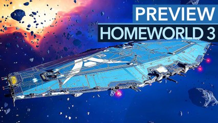 Homeworld 3: Raytracing-Raumschlachten und riesige Wracks im Video