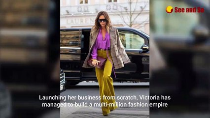 Victoria Beckham's fashion line records double profit despite declining sales
