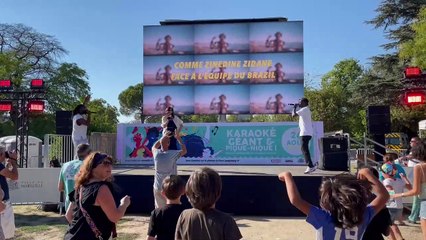 "L'été Marseillais" se termine en chanson au Parc Longchamp !