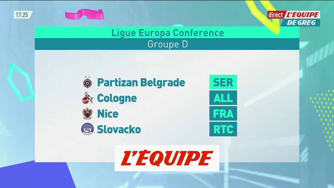 Nice hérite du Partizan Belgrade, de Cologne et de Slovacko - Foot - Tirage C4
