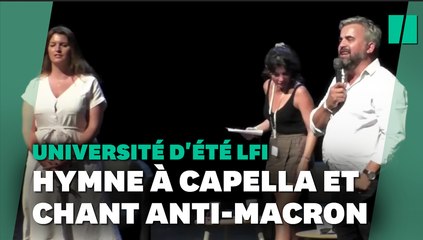 Download Video: Université d'été des Insoumis : des débats plus calmes qu'à l'Assemblée