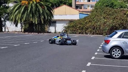 Alumnos de la ULL fabrican un monoplaza eléctrico que participará en la Fórmula Student de Barcelona