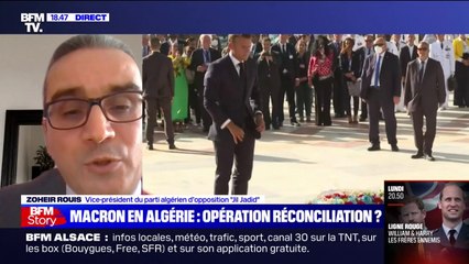 "La relation entre la France et l'Algérie ne peut qu'être exceptionnelle", analyse le vice-président du parti algérien d'opposition "Jil Jadid"