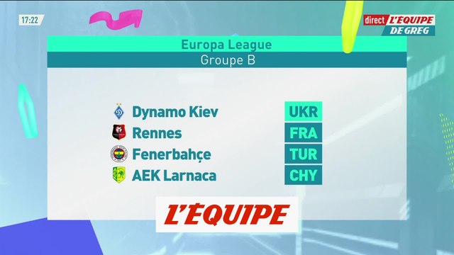 Rennes tombe sur le Dynamo Kiev, Fenerbahçe et Larnaca - Foot - Tirage C3
