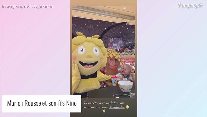 Marion Rousse : Nino s'éclate dans un parc d'attraction, elle trouve un sacré costume pour Julian Alaphilippe !