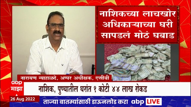 Nashik Raid Special Report : एका दिवसात नाशकातून ९८ लाख ६३ हजाराची कॅश जप्त? कोण आहे हा अधिकारी?