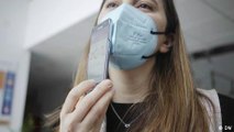 Besser Atmen: Corona-Maske mit CO2-Sensor