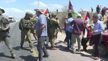 Son dakika haberi... TULKARAM- İsrail askerleri, Batı Şeria'da Filistinli göstericilere müdahale etti