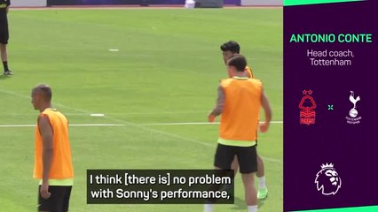 Video herunterladen: Conte downplays Son's goalscoring concerns