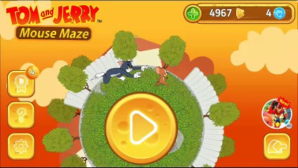Tom and Jerry Mouse Maze Part 10 | Tom and Jerry Cartoon Game | Puski LaLa