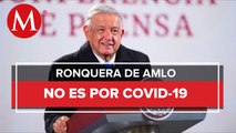 AMLO informa que salió negativo a prueba de covid-19: “es una faringitis”