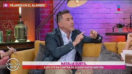 Natália Subtil EXPLOTA contra  Sergio Mayer y luchará por los derechos de su hija