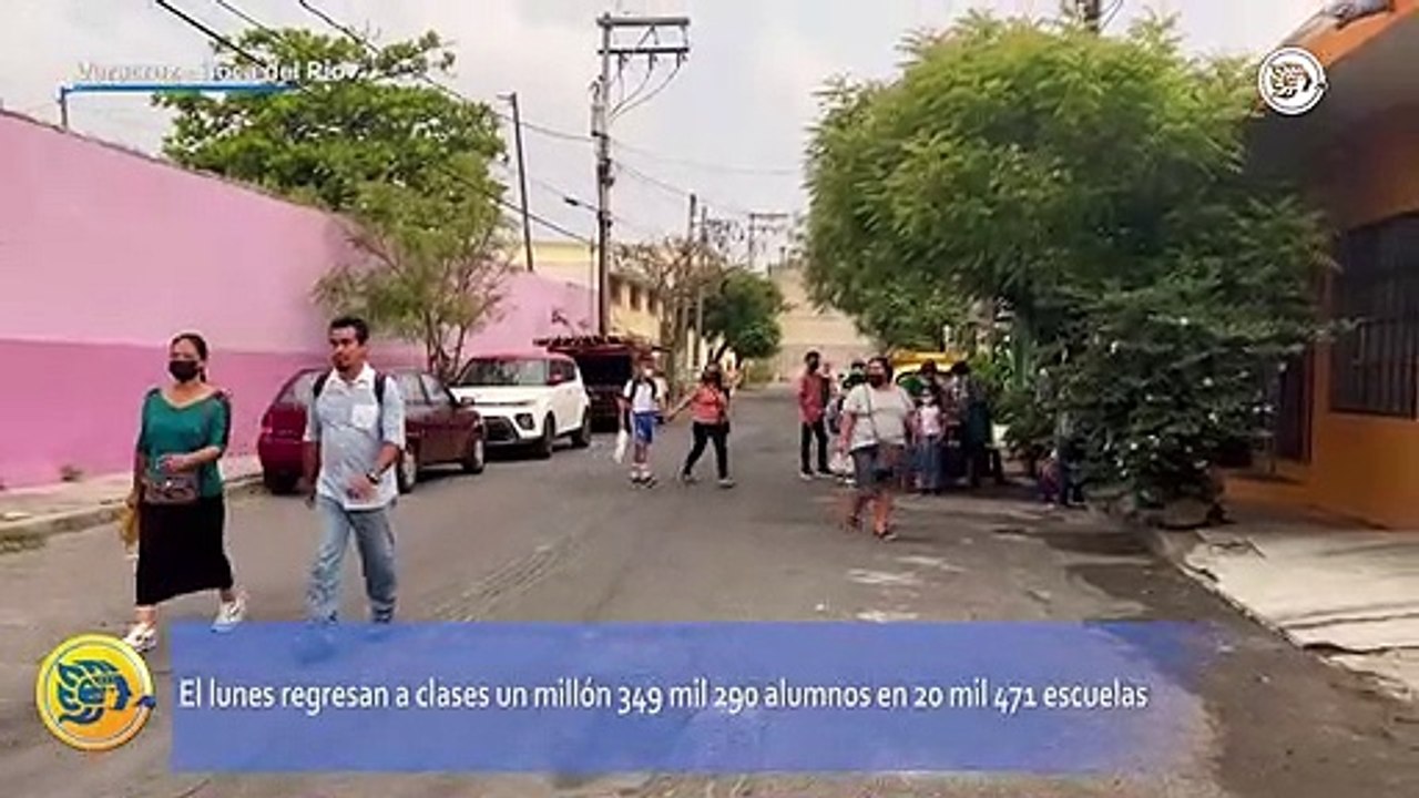 El lunes regresan a clases más de un millón de alumnos en Veracruz ...