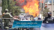 Se registra fuerte explosión en ducto de Pemex en Amozoc, Puebla