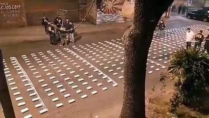 Argentina decomisa 1,6 tonelada de cocaína con destino a Dubái