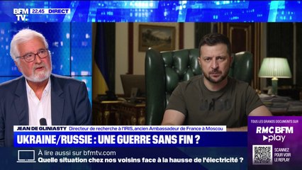 Ukraine: "Volodymyr Zelensky a incarné la défense du pays, il a joué un rôle historique", analyse Jean Gliniasty