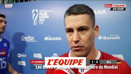 Grebennikov : « Un match compliqué » - Volley - Mondial - Bleus
