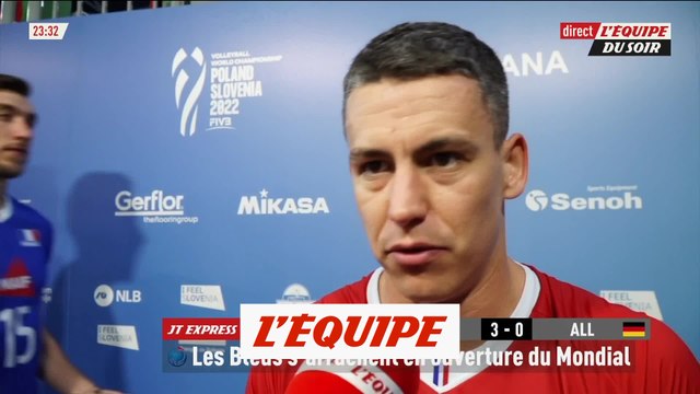 Grebennikov : « Un match compliqué » - Volley - Mondial - Bleus