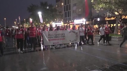 Son Dakika | ÇANAKKALE - "Kızılay Hilal-i Ahmer'e Vefa Yürüyüşü ve Şehitleri Anma Programı" düzenlendi