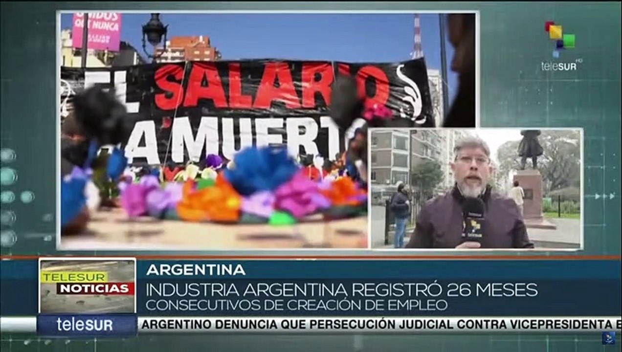 Industria argentina registra 26 meses continuos...
