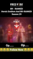 Heroic Emblem FREE FIRE MAX