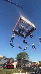 Rally dos Sertões: Guindaste montado no Lago Aratimbó promete emoção a 45 metros de altura
