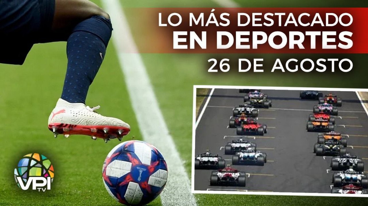Vuelve la Fórmula 1 y lo mejor del fútbol internacional - Lo más destacado en deportes