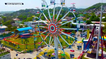 Gobierno inaugura Sunset Park, el primer parque de diversiones frente al puerto de La Libertad