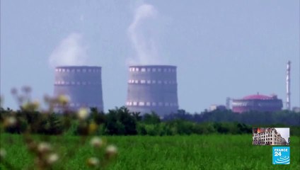 Energía es restablecida en la planta nuclear de Zaporizhia