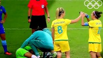 Comedy moments in womens football  Try not to laugh funny football soccer