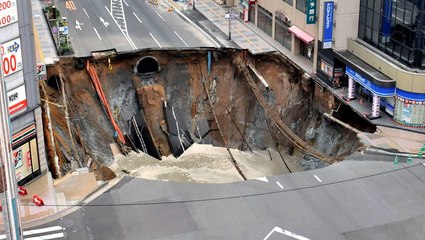 Why sinkholes swallow roads and cities