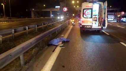 Son dakika 3. sayfa: Kartal'da kamyonete arkadan çarpan motosiklet alev aldı: 2 ölü