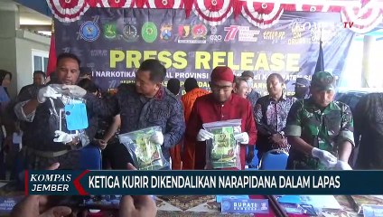 3 Kurir Ditangkap BNN saat Mengirim 2 Kilogram Narkoba ke Madura