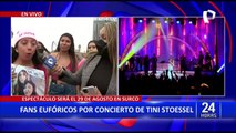 Surco: club de fans de Tini Stoessel esperan ansiosos concierto el 29 de agosto