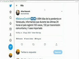 COVID-19 | Venezuela registró 132 casos comunitarios, 1 importado y 534.184 pacientes recuperados