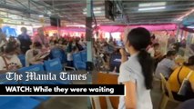 WATCH: While they were waiting