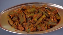 Besan Wali Bhindi Ki Sabji - Ladyfinger Spicy Curry Recipe