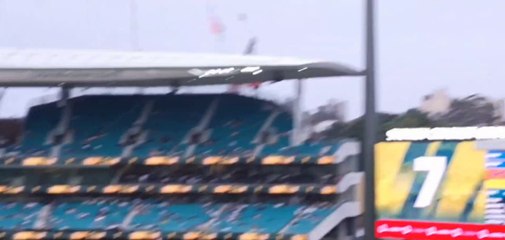 Mayank Agarwal first ball boundary against Australia