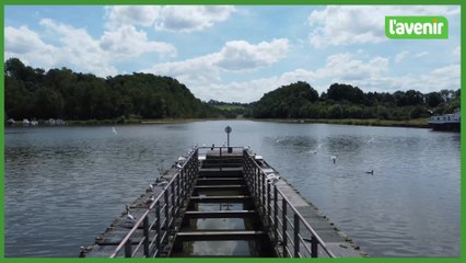 Le Brabant Wallon vu du ciel : Le port de plaisance d’Ittre