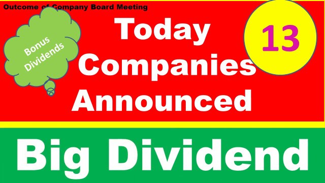 Best Dividend Announcement as on 26 08 2022| Best Dividend Stocks in August 2022| Dividend Stocks