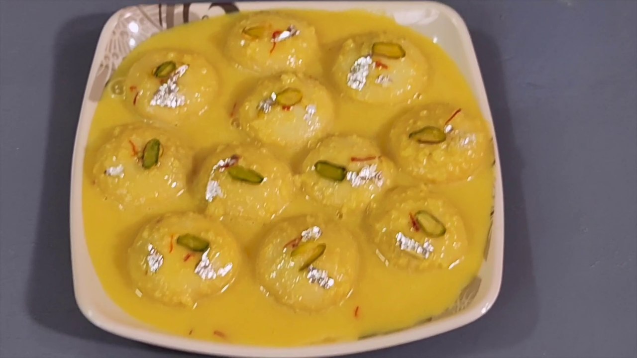 Ras Madhuri Mithai - Rasmalai Recipe - Diwali Special Recipe ...