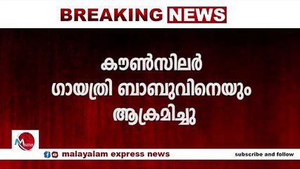 സിപിഎം തിരുവനന്തപുരം ജില്ലാകമ്മിറ്റി ഓഫിസിന് നേരെ ആക്രമണം
