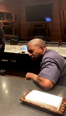 Dr Dre and Kanye West In the Studio With Eminem and Dj Khaled Footage