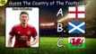 Can You Guess Footballer Country Quiz