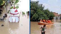 Flood in UP:  यमुना और बेतवा नदी खतरे के निशान के पार, इन गांवों में हालात बेहद खराब