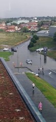 Double Trouble as Cars Get Stuck in a Flood