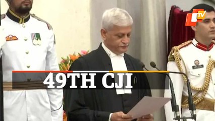 Justice UU Lalit takes oath as 49th Chief Justice of India