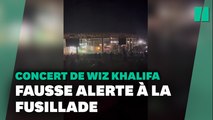 Immense bousculade après une fausse alerte à la fusillade au concert de Wiz Khalifa