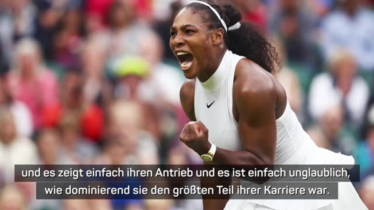 'Serena ist eine Legende': Tennis-Stars zollen Tribut