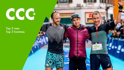 UTMB Mont-Blanc 2022 - CCC - Men - Top 3